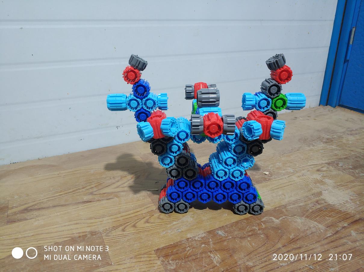 初代机器人 -小瓶盖作品|小瓶盖|小瓶盖拼装|玩法|创意|展示|怎么组装